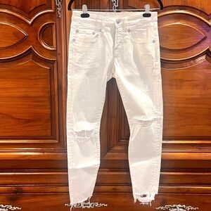 R13 Boy Skinny white Size 26